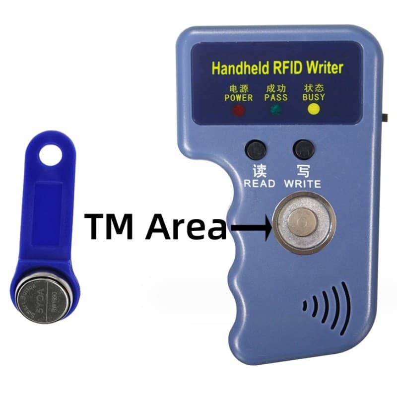 TM Card Reader/Writer RW1990 Handheld Card Copier Access Control Card Reader 5200 T5577 ID Copier