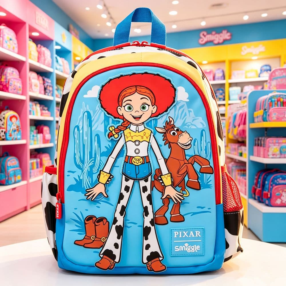 Australia Smiggle Toy Story Trish Schoolbag Kindergarten First Grade Children's Backpack Student Backpack