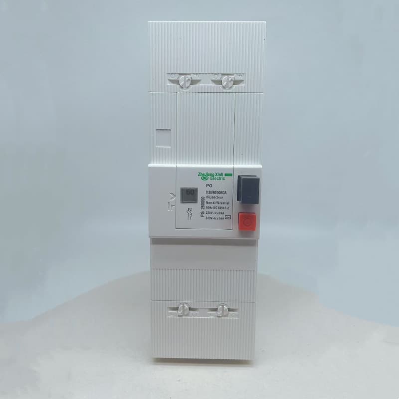 Supply PG Plastic-Cased Circuit Breaker Air Switch Protection Switch 10A-60A Adjustable Current, Export Only