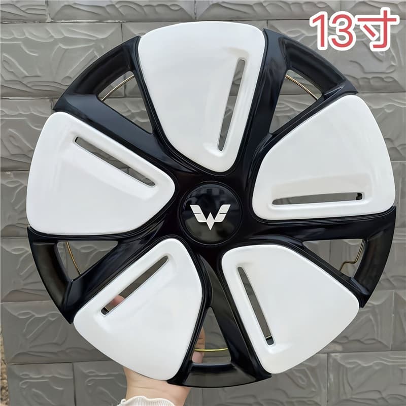 Steel wheel hubcap for Wuling Hongguang MINI 4th Gen Macaron 4-door tire cover 13-inch cap