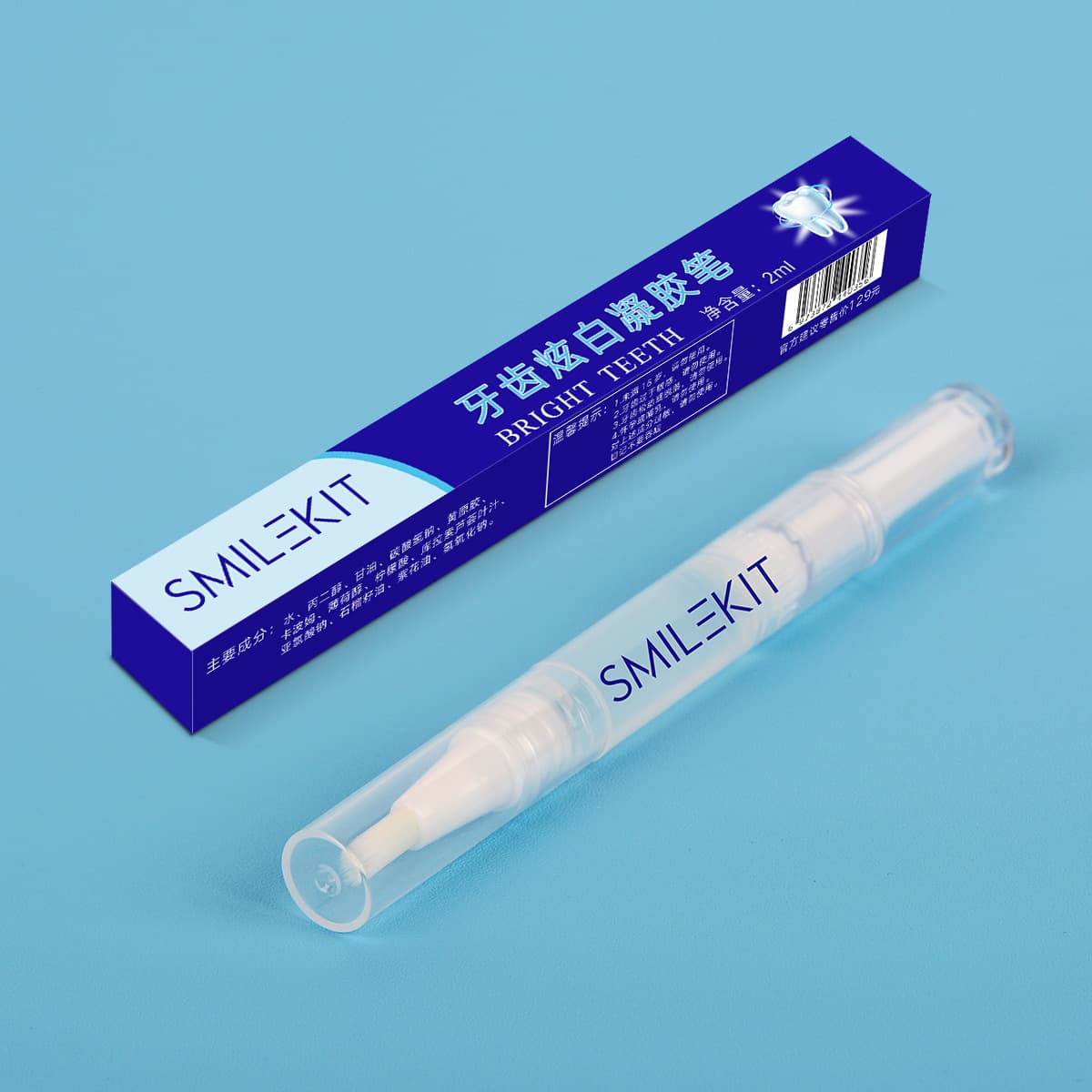 Custom Teeth Whitening Pen, Teeth Whitening Gel, Brightening Whitening Gel Pen