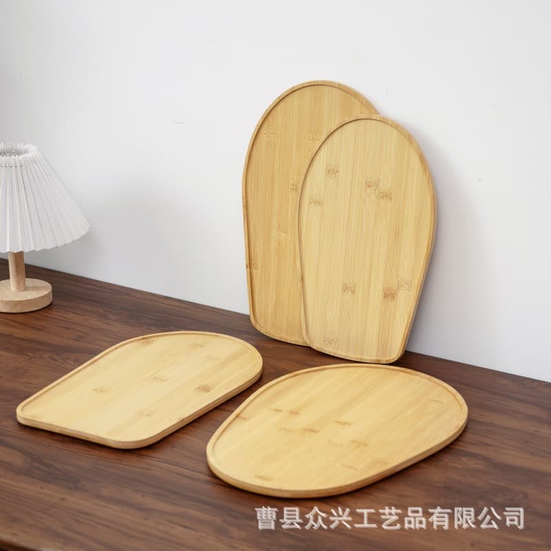 Cross-border mixer mobile mat, upright mixer tray, kitchen appliance coffee machine anti-slip mat, wooden tray