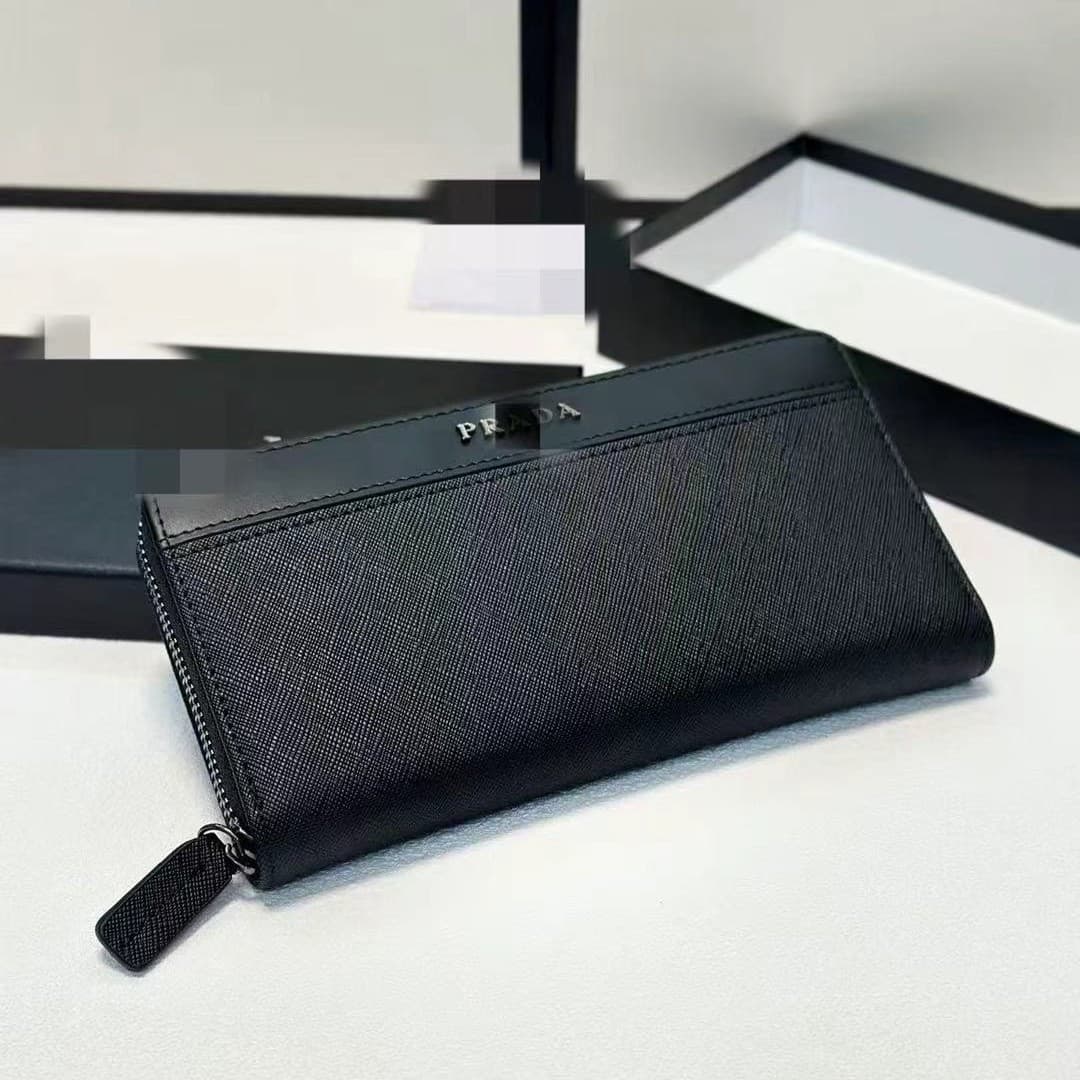 New Men's Long Wallet Business Elite Fashion Large Capacity Multi-Card Slot Clutch Cross-Border Business Wallet