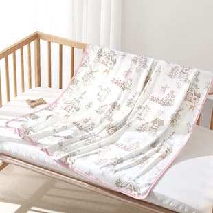Pure Cotton Newborn Swaddle Blanket for Preventing Startle Reflex, Summer Thin Baby Wrap, Infant Class A Swaddle