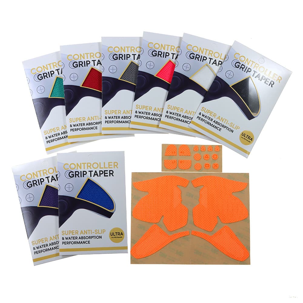 For PS5 18-Piece Anti-Slip Sticker Set, Controller Button Anti-Slip Stickers, PS5 Thickened Anti-Sweat Anti-Slip Sticker Set