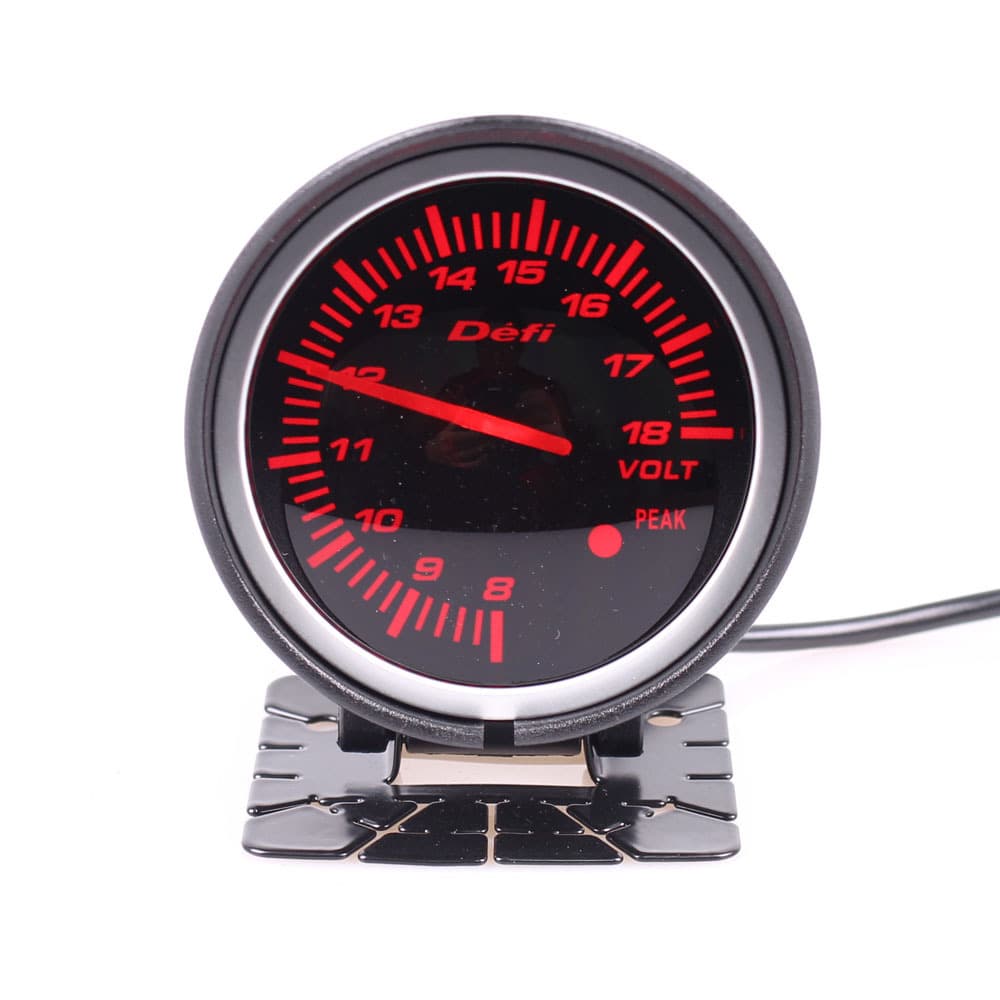 Defi BF 2.5-inch red-white light car modified gauge voltage water temperature oil temperature oil pressure turbo with sensor