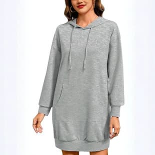 2026 Amazon EU/US Oversized Drop Shoulder Hoodie Women's Fall Thick Hoodie
