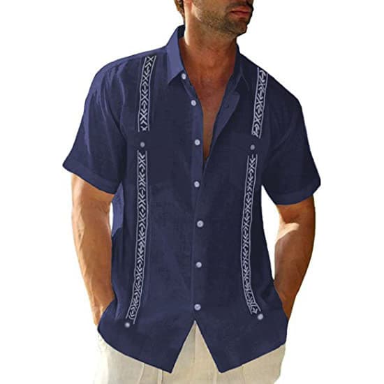 2025 EU Size Amazon Independent Site 3D Printed Men's Short Sleeve Shirt Beach Top Casual Shirt AliExpress