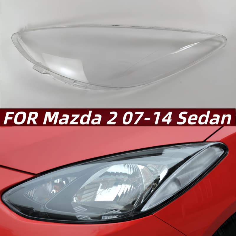 Transparent Headlight Lens Cover for 2007-2014 Mazda2 Jinxiang