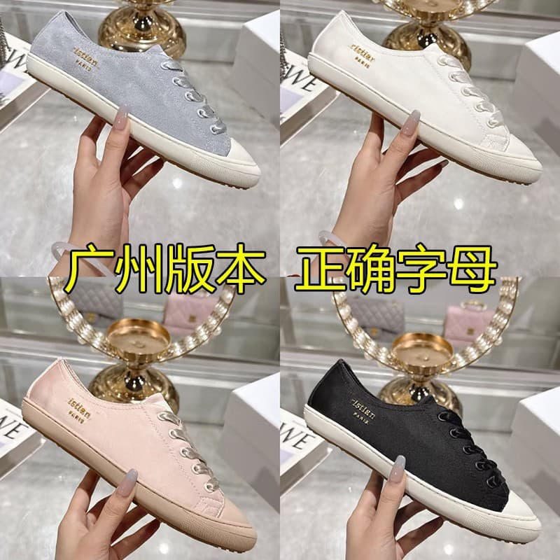 D Brand Satin Silk Round Toe Flat Light Luxury Lace-Up White Shoes Fashion Versatile Comfortable Casual Women Single Shoes In Stock