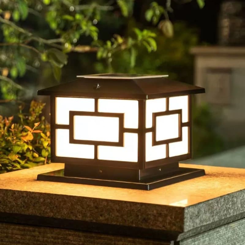 Solar Cap Light for Villa Outdoor Wall Light, Courtyard Garden Light, New Solar Light for Home Gate
