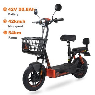 KUGOO EC02 PRO Electric Cargo Bike 500W 48V Electric Scooter for Adults 54km Range