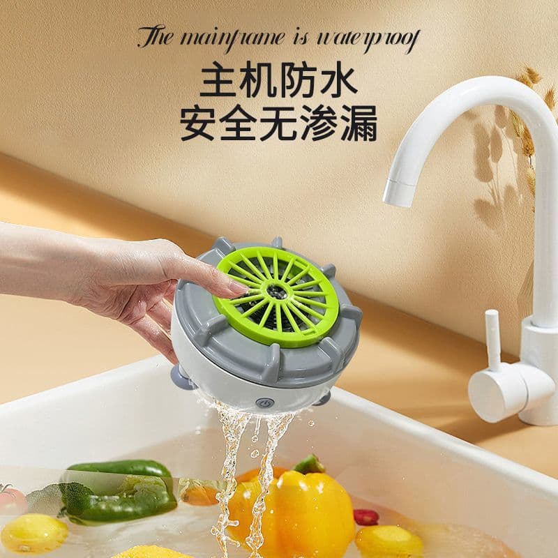 Fruit and Vegetable Machine, Food Purifier for Seafood and Utensils, Multi-functional Wireless Charging Cleaner with Free Direct Shipping