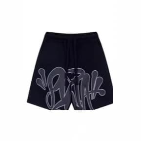 2025 New Men's Shorts Printed Mouth Men's Shorts Cotton Piece High Cool Hip Hop Shorts Hawaiian Shorts