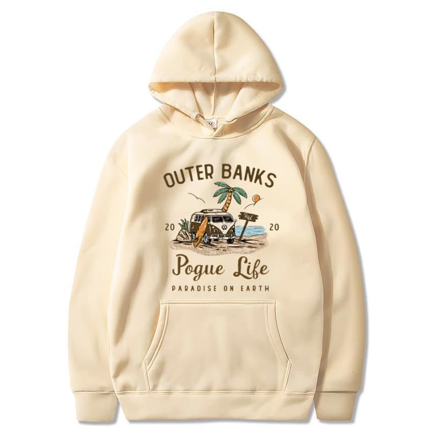 Amazon Outer Banks Pogue Life Graphic Hoody Cross-border EU Size Autumn Winter Hooded