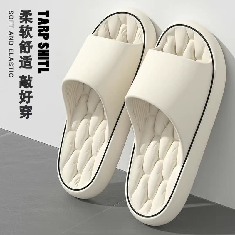 Non-Smelly Men's Slippers for Summer 2026, New Indoor Home Bathroom Non-Slip Slippers for Couples, with a Soft, Cushioned Feel