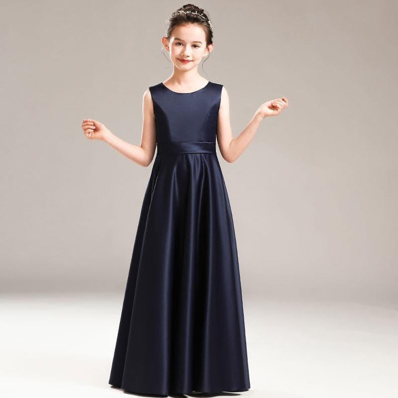 AliExpress Children's Formal Dress 2026 New Girls Piano Violin Competition Performance Wear Southeast Asia Source