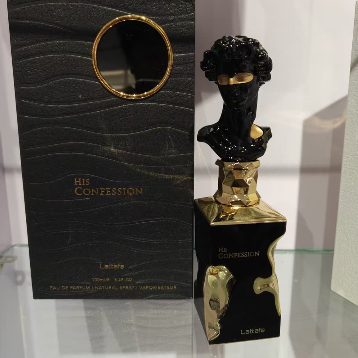 Cross-border Bestseller Confession for Men and Women Lattafa Perfumes His Confession Premium Gift Box Perfume