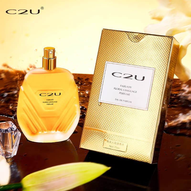 French C2U Noble Lady Floral Perfume, French Elegance Perfume Long-Lasting Fresh and Elegant