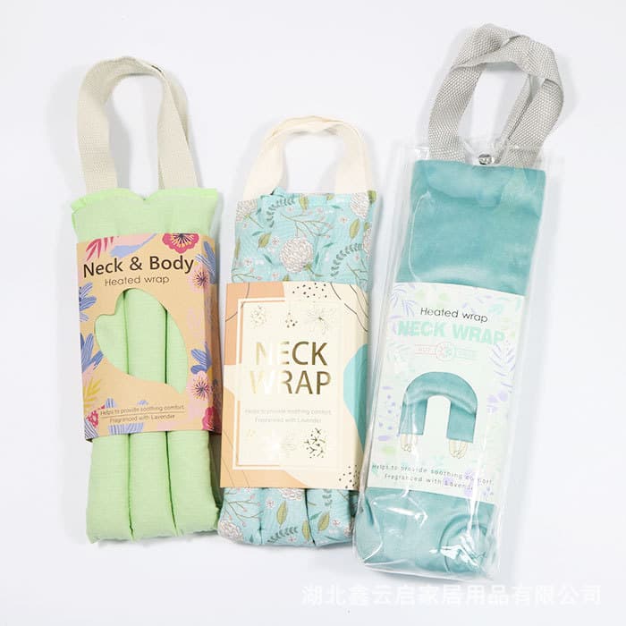 Mineral Bead Heating Long Scarf, Multifunctional Heat Therapy for Fatigue Relief, Factory Wholesale Customizable
