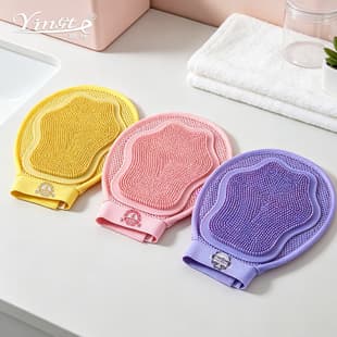Factory Wholesale Pet Supplies, Pet Massage Cleaning Gloves, Bath Massage Gloves, De-shedding Cat Petting Gloves
