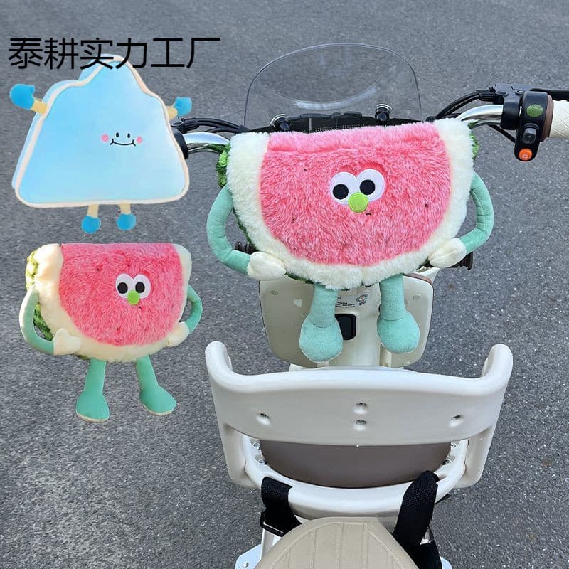 Electric vehicle anti-collision head protection cushion cute battery vehicle child anti-collision wrap infant baby anti-bump head pillow gadget