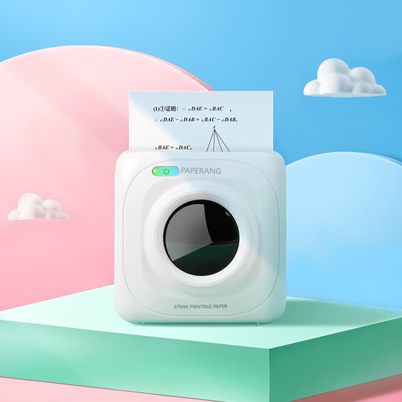 Paperang MiaoMiaoji P1 P2s C1 Error-Prone Thermal Printer, Mini Portable Bluetooth Printer for Mobile Phones