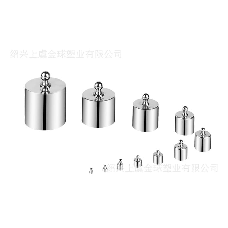 100g Chrome-Plated Split Weight M2 Class Standard Calibration Weight for Electronic Balance Calibration, Teaching Instrument Weight
