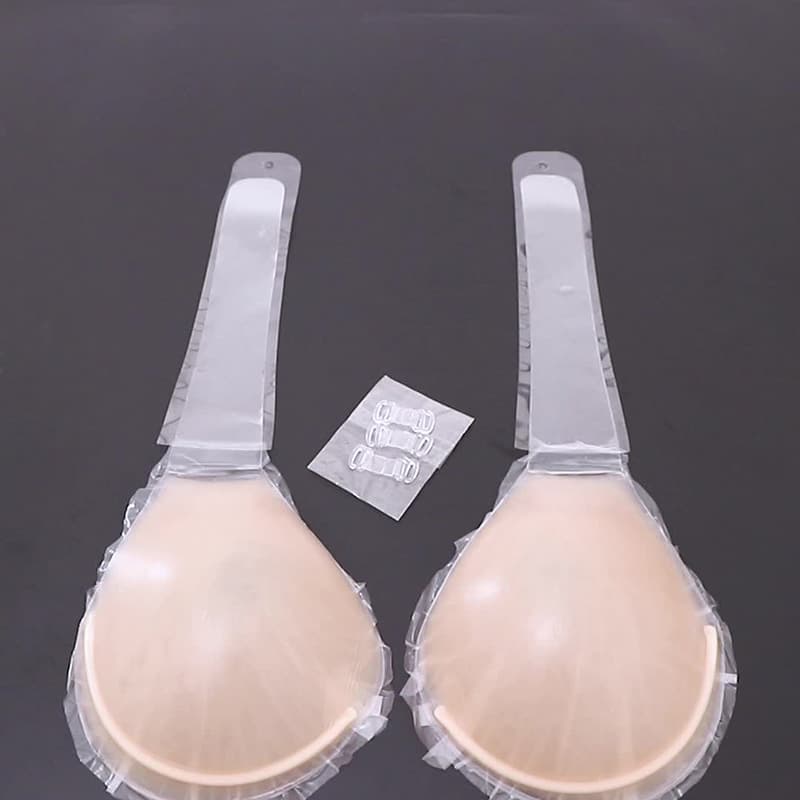 European and American Plus Size Invisible Bra Push-up Strapless Silicone Breast Patch Beautiful Back Backless Sexy Underwear Breast Patch