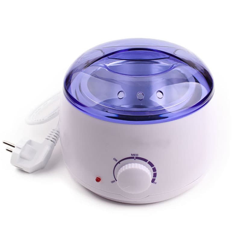 Wax Therapy Machine Round Wax Pot Hand Care Beauty Paraffin Wax Machine High Power Hair Removal Wax Nail Art Tool