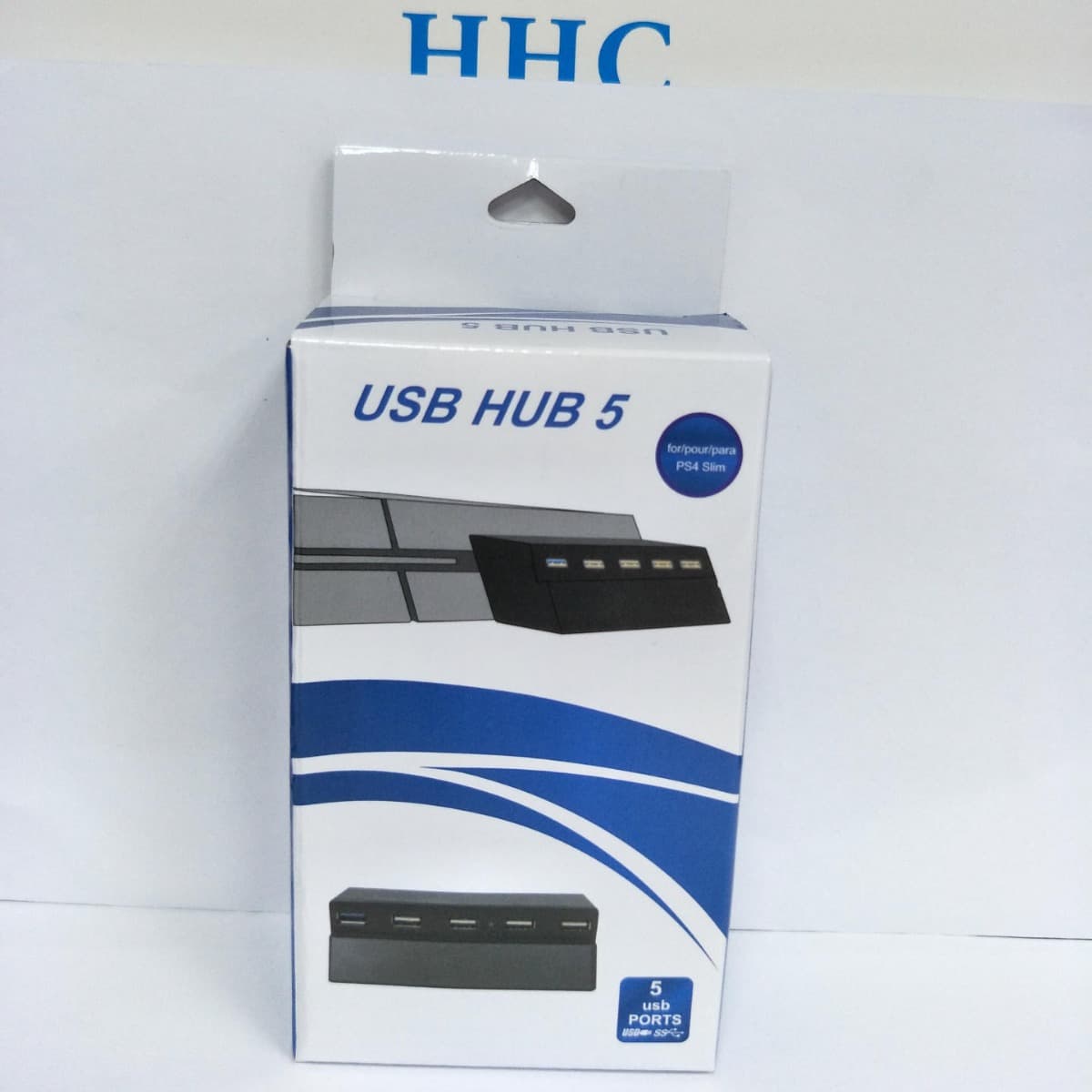 PS4 Slim HUB to 5-Port USB Splitter/HUB Converter USB 2.0/3.0 Interface Converter Customizable