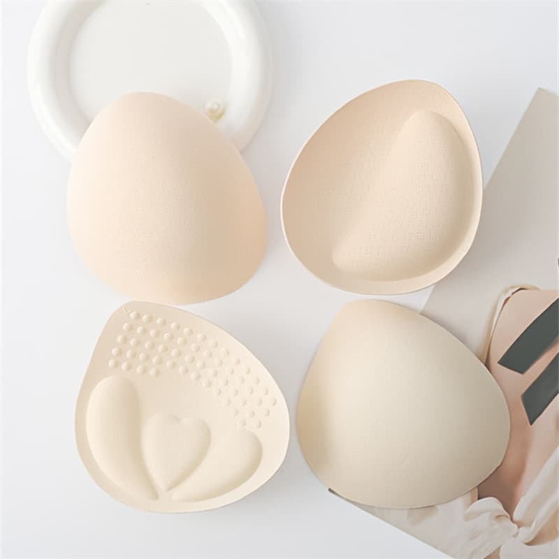 External Chest Pad Enhances Bust Size Thickened Insert for Small Flat Chests Prosthetic Breast Bra Enhancer