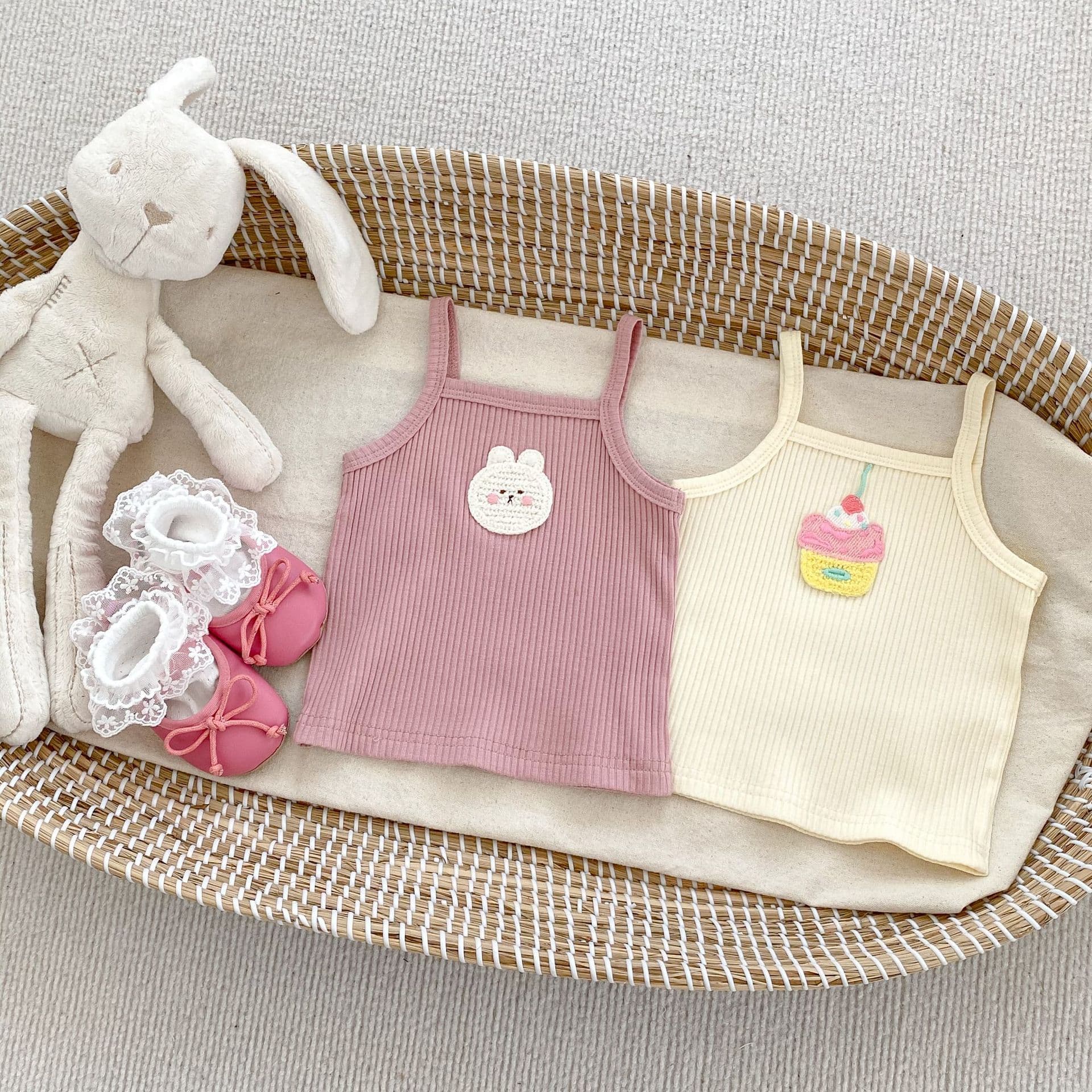 Summer Baby Clothes 1-3 Years Girl Detachable Strap Top + Tutu Skirt Set Sweet Going Out Outfit Set