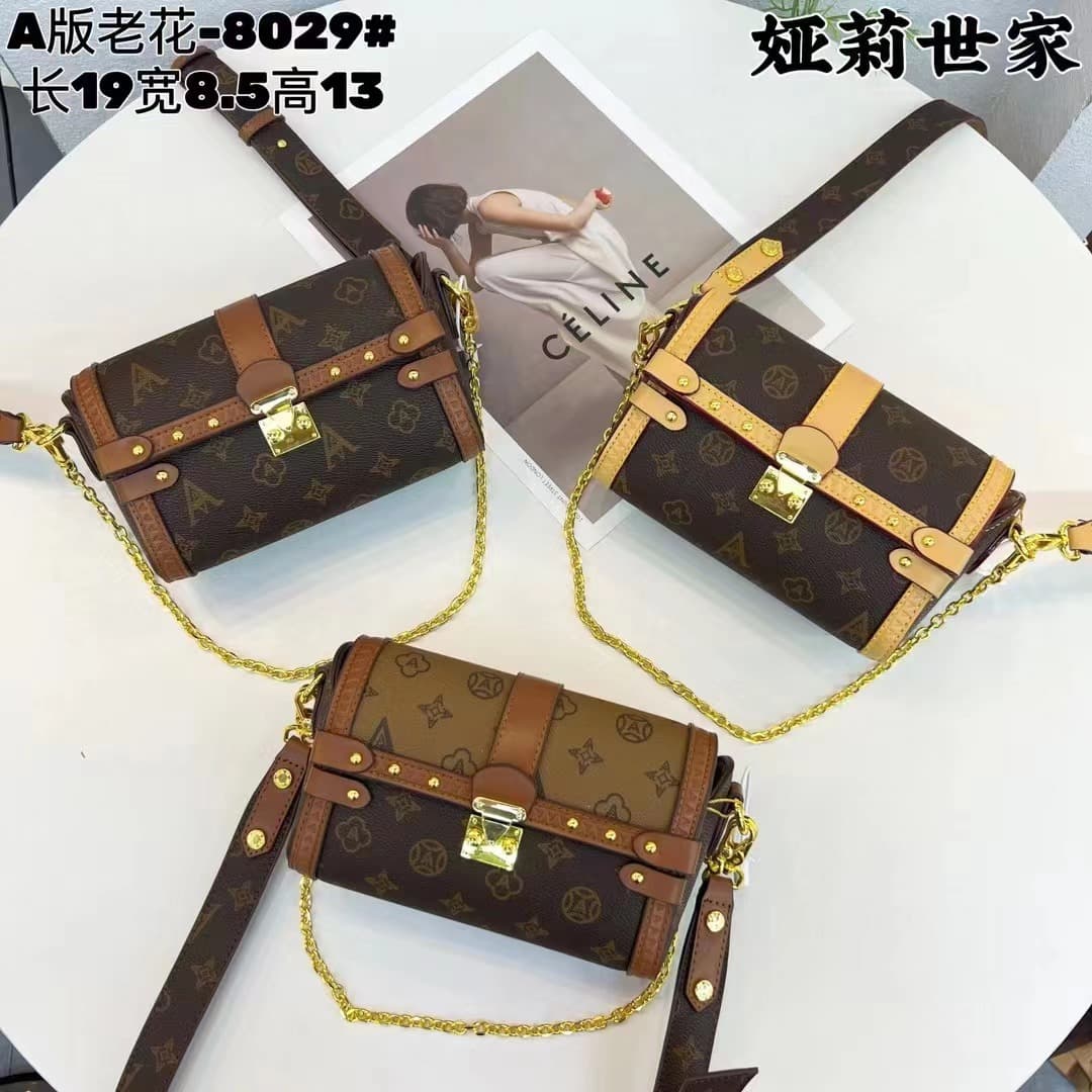 Yali Shijia new bag European and American presbyopic cylindrical contrasting color ladies high-end light luxury European station pillow bag