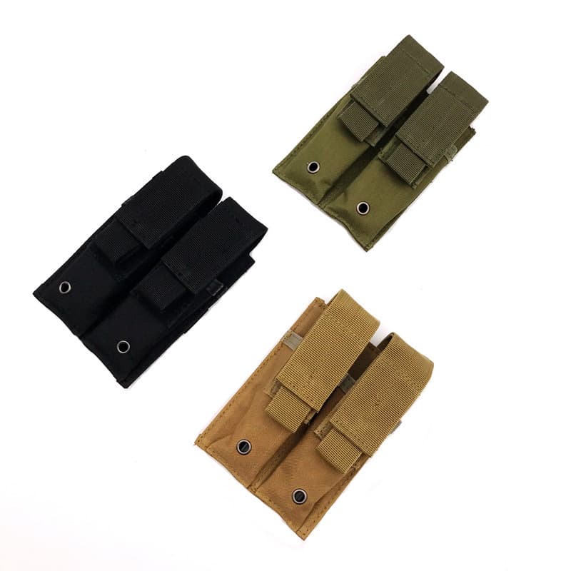 New Outdoor Double Small Magazine Bag, Outdoor Multi-Functional Accessory Bag, Tactical Vest Accessory Bag