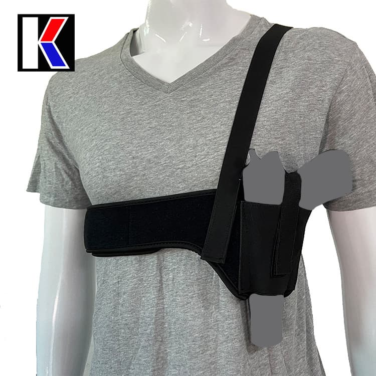 In stock: neoprene shoulder holster, concealed underarm holster, multi-functional outdoor tactical belt.