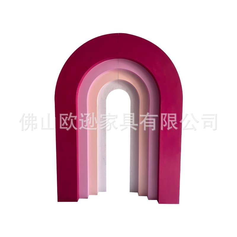 Prop Decoration Arch Background for Wedding Arch Multi-layer Background Ousun Furniture