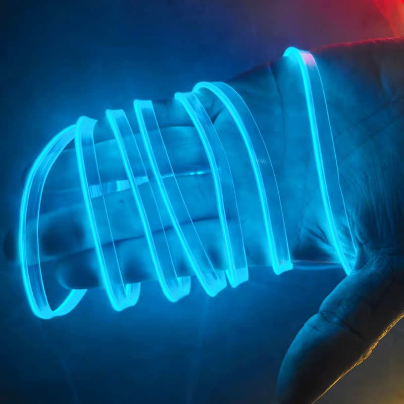 Cross-Border Car Ambient Light Interior Modification EL Light Strip Ambient Light Wire Car Decorative Edge Cold Light Wire EL Wire