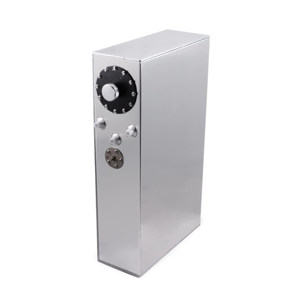 64L rectangular drop tank aluminum alloy internal fuel cell foam plastic cover with sensor 17 gallons