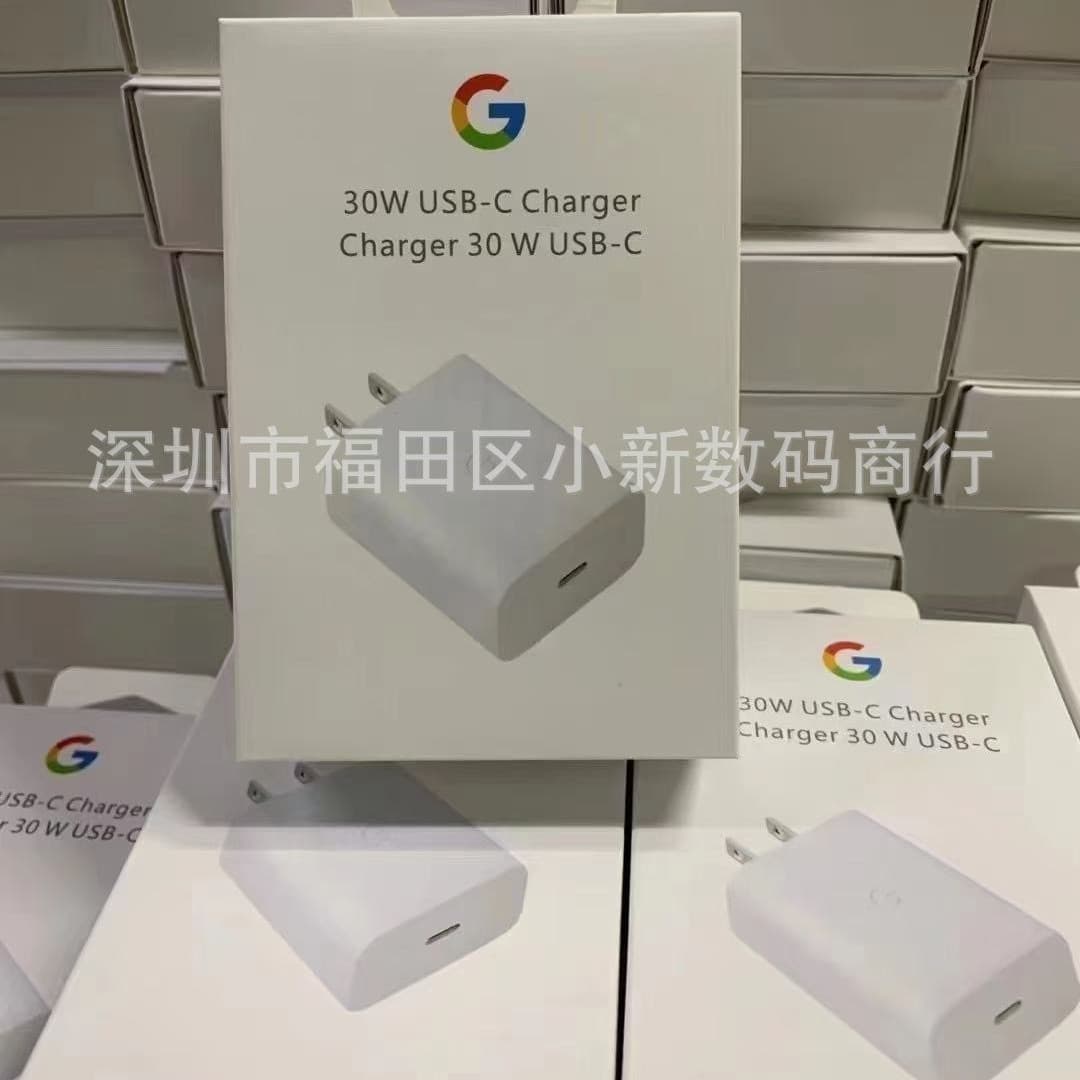 Compatible with Google 30W Fast Charger for Pixel 6 7 Pro, 30W US Plug USB-C