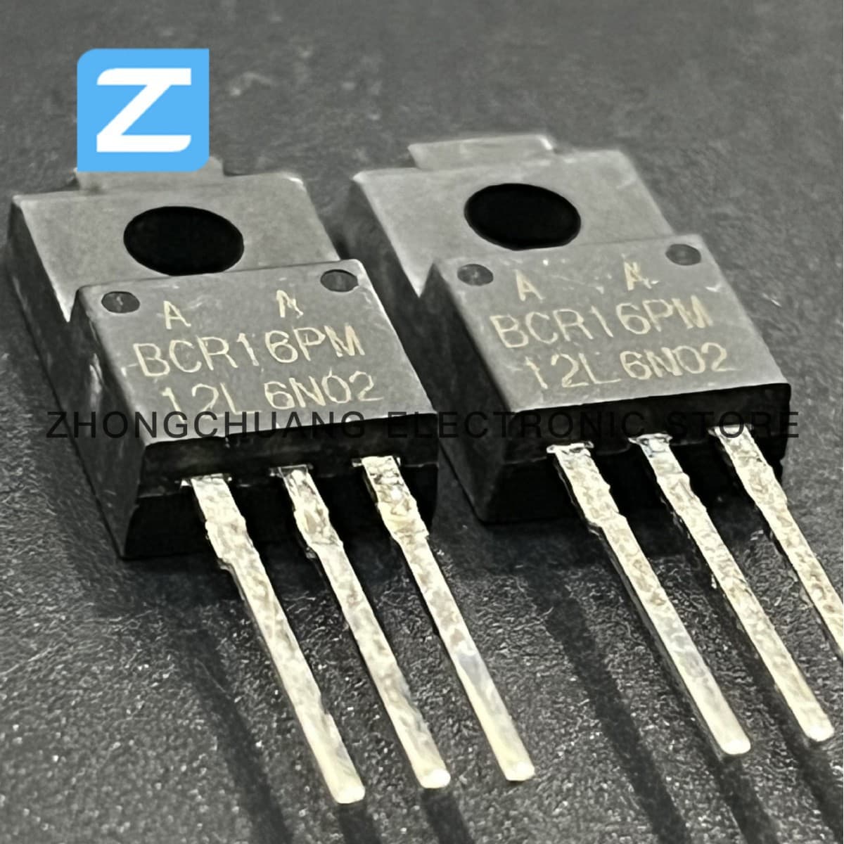 BCR16PM-12LA 16A 600V TO-220F Bidirectional Thyristor Through-Hole New Original Stock