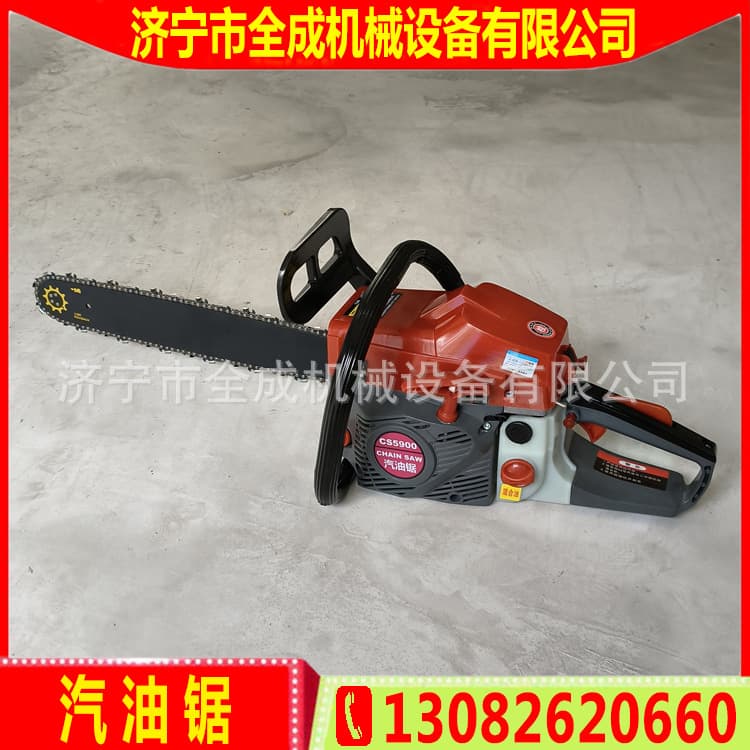 Quancheng 4-Stroke Gasoline Chainsaw 20-Inch Portable Motorized Tree Cutting Machine Price Handheld Gas Motor Saw