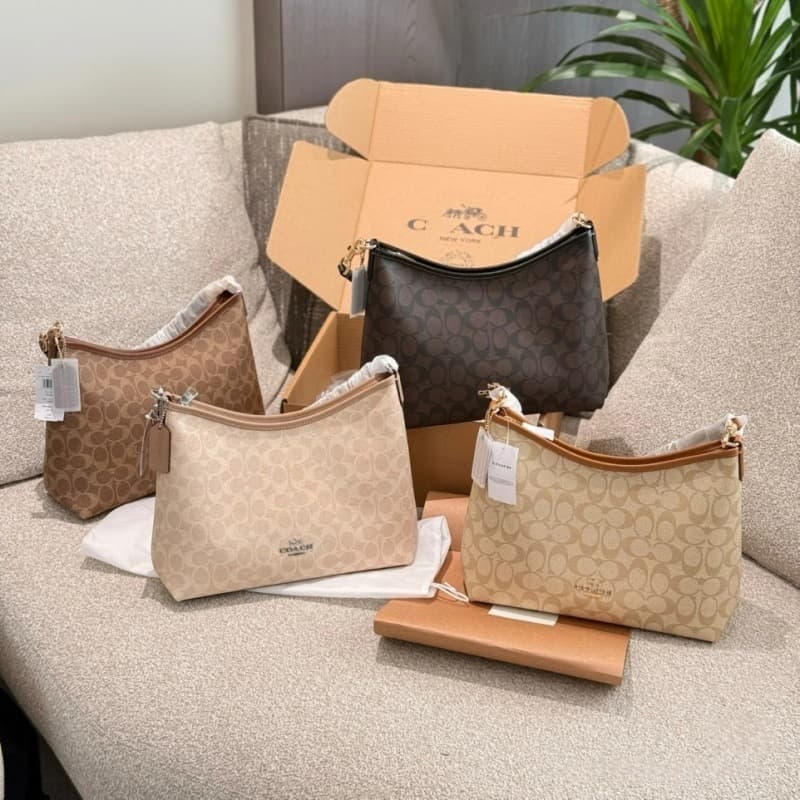 C Brand New Laure Drifting Bag, Commuter Monogram, Underarm Bag, Large Capacity Crossbody Women's Bag, Zipper Tote Shoulder Bag
