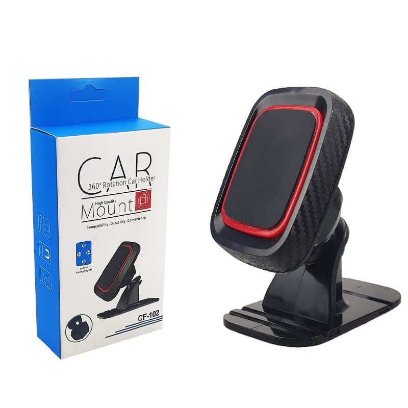 Vent Windshield Telescopic Long Arm Navigation Magnetic Phone Mount, Rectangular Magnetic Car Phone Holder