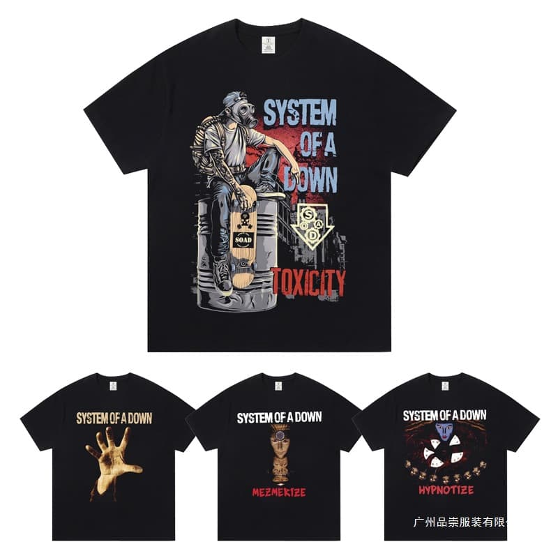 System of a Down Singer Band T-Shirt Men Women HipHop Rapper