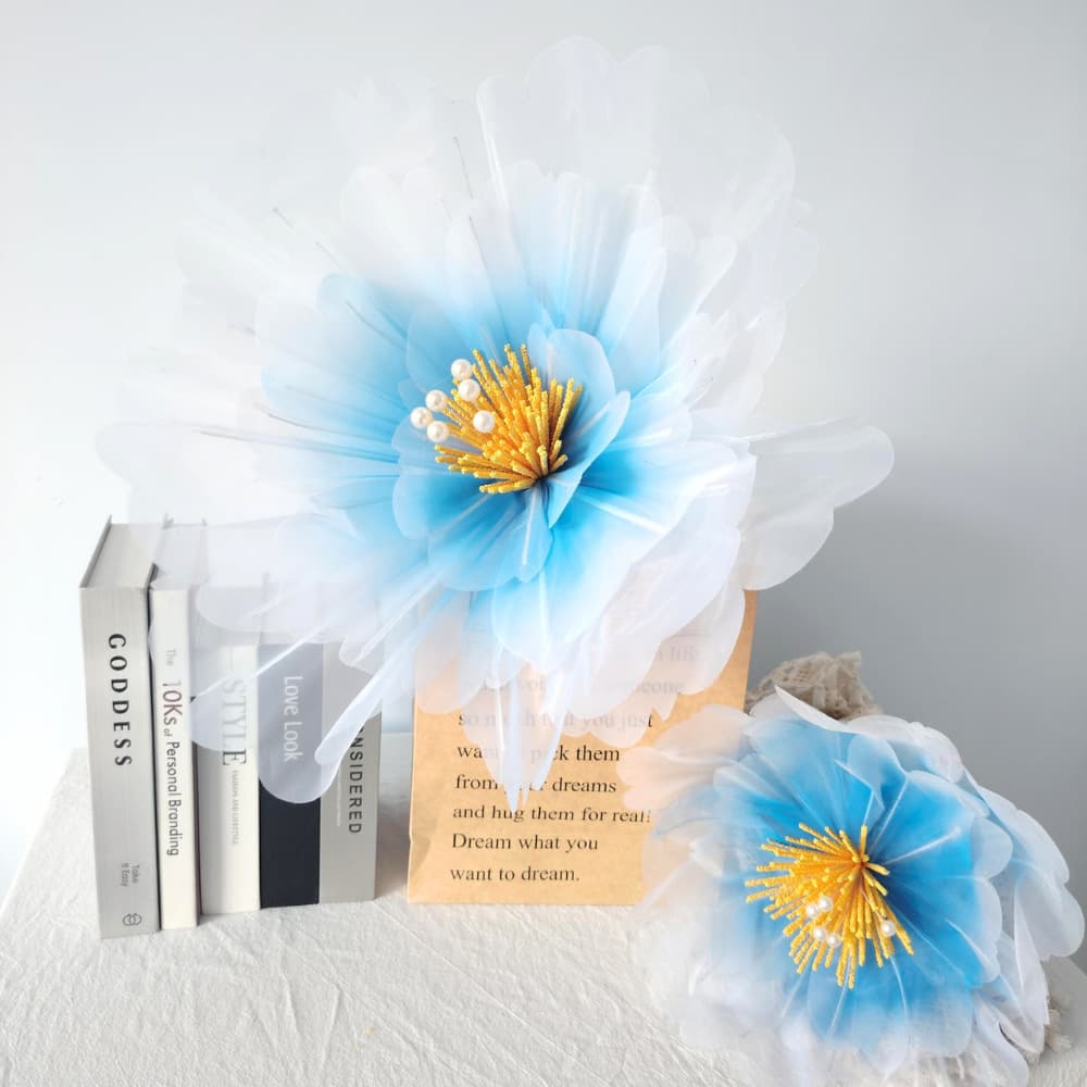 Simulated silk peony flowers for wedding decoration, outdoor display, window dressing, large-scale art installation, big silk peony flowers