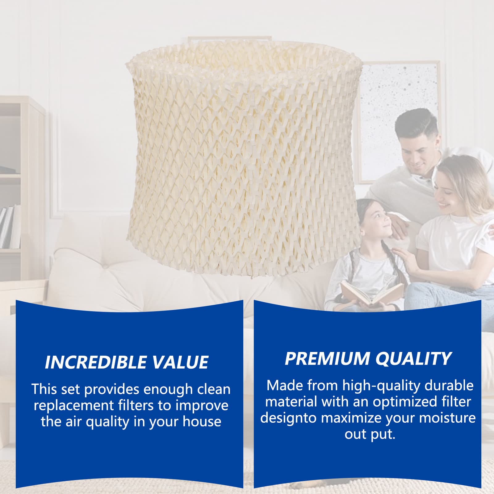 Cross-border New Product Air Humidifier Filter Paper, Indoor Household Essential Filter Mesh, Evaporative Water Purification Absorbent Net