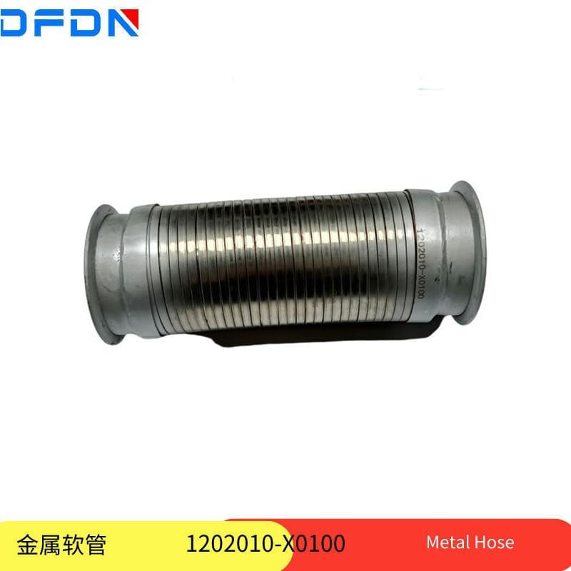 Dongfeng Tianlong 245 Tianjin KR Cab Muffler Exhaust Pipe Flexible Connection 1202010-x0100 Bellows