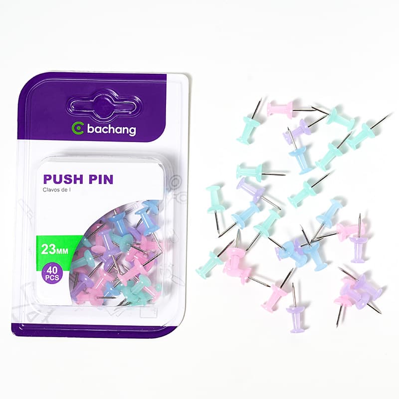 Cross-border exclusive macaron colored push pins for student office stationery, creative decorative thumbtacks for photo walls