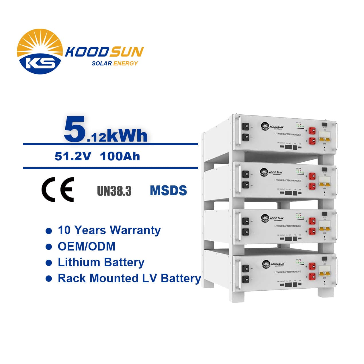 5kWh/20kWh home energy storage system supports Growatt Deye inverter BMS communication export exclusive